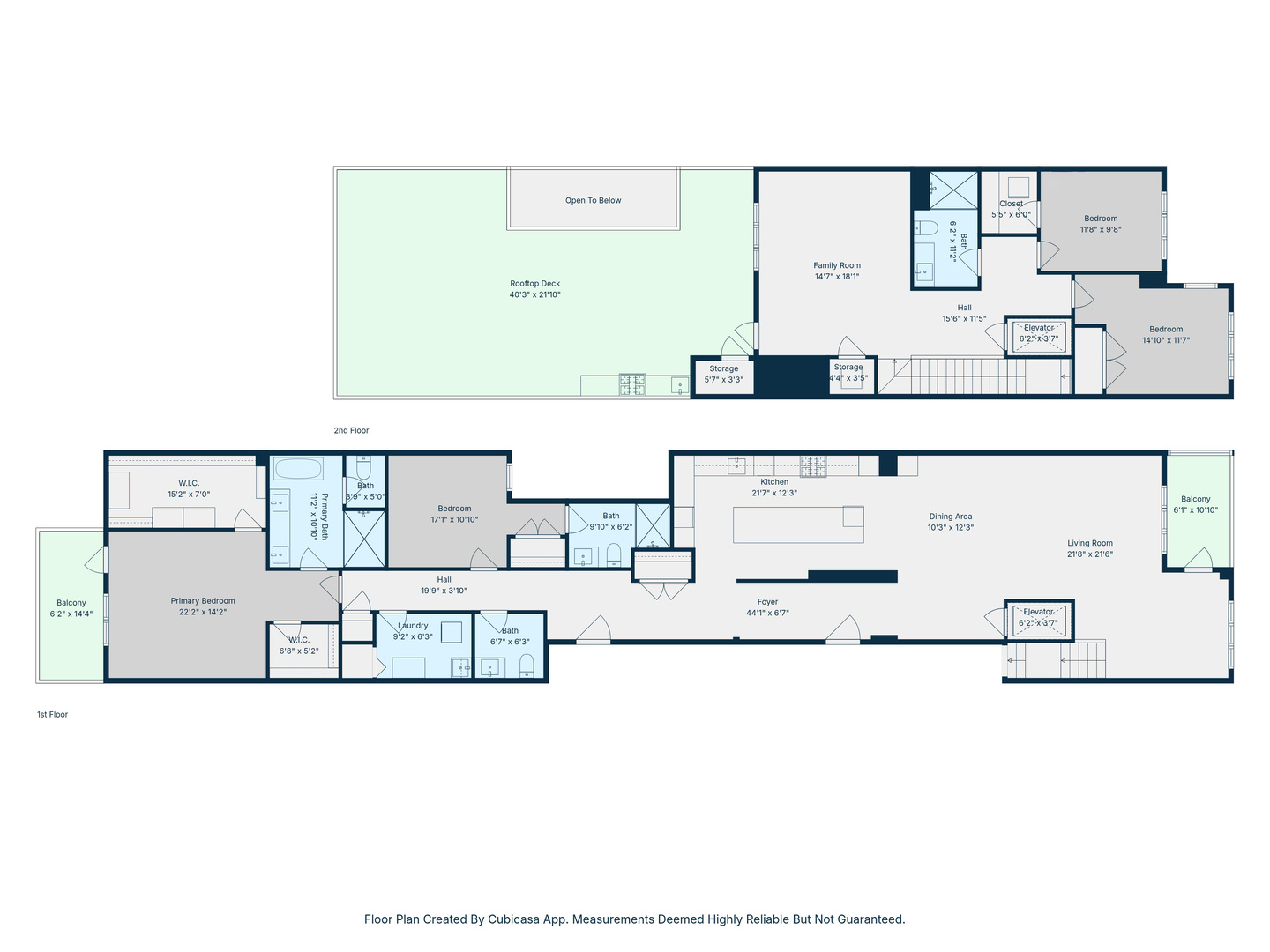 305 South Racine Avenue, Unit PHD Chicago, IL 60607 - Photo 37 of 41 a picture of floor plan