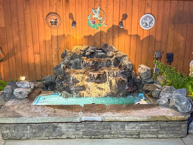 a view of a table with chairs