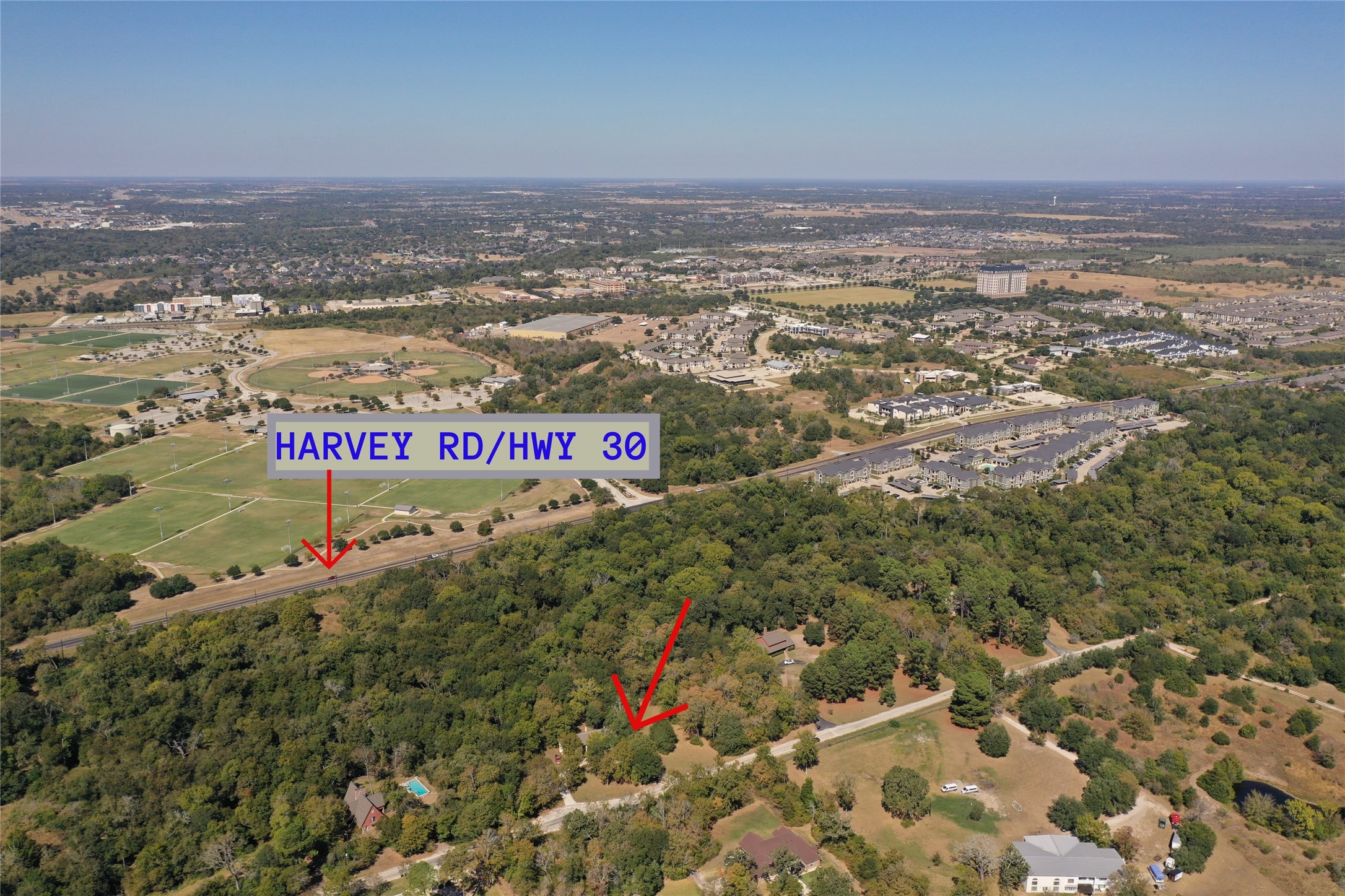 20 Ranchero Road College Station, TX 77845 - Photo 30 of 31 Aerial looking north