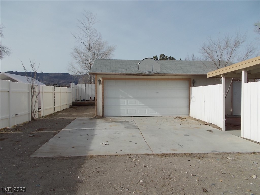 171 Paradise Road Alamo, NV 89001 - Photo 17 of 21 View of garage