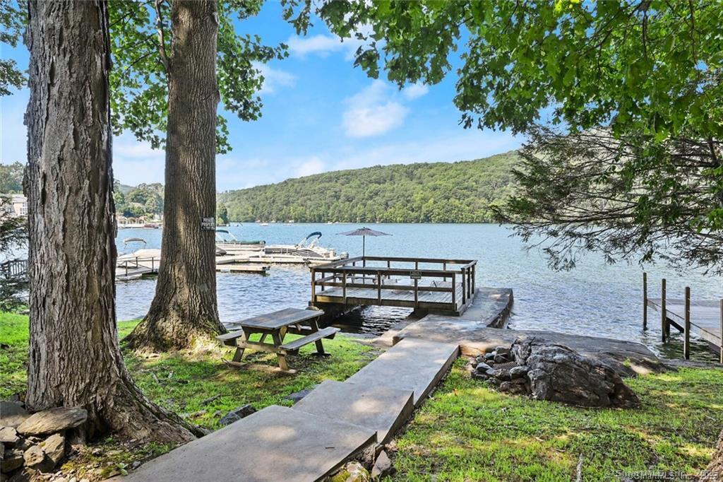 20 Musnug Road Danbury, CT 06811 - Photo 37 of 39 a view of a garden with a bench in a garden