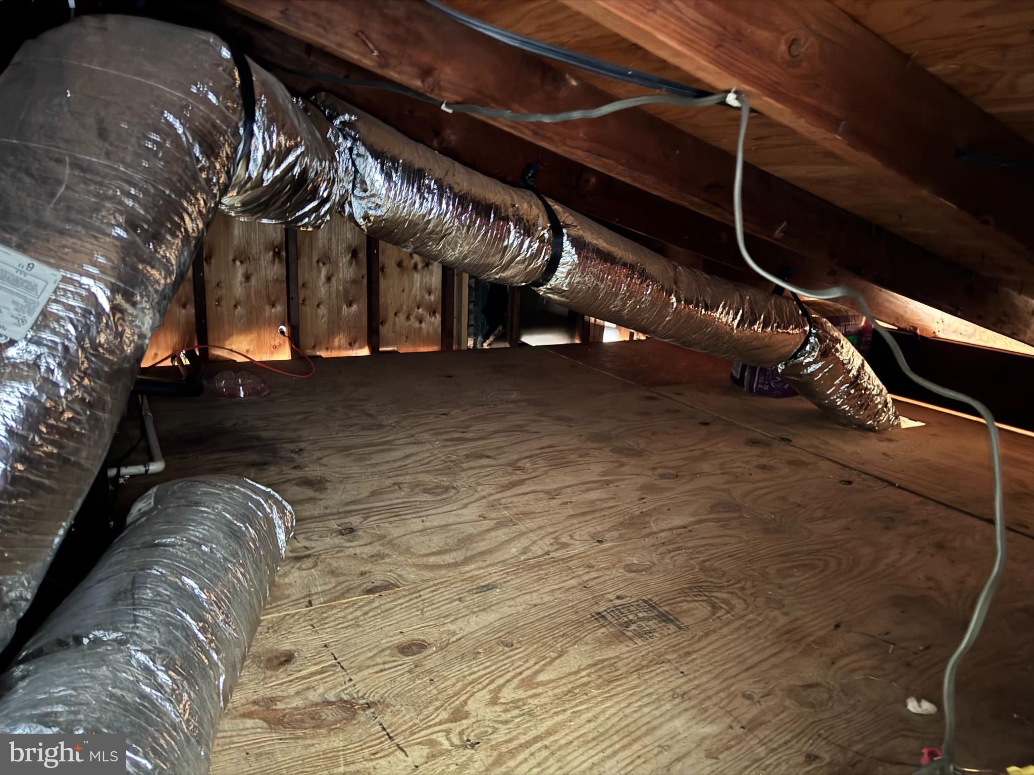 42 Indigo Road Levittown, PA 19057 - Photo 9 of 10 attic crawl space from bedroom