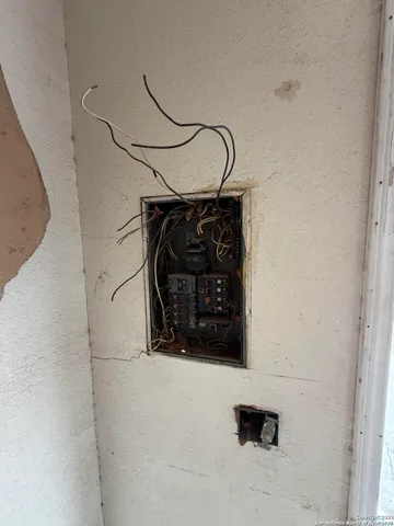 a view of water heater room