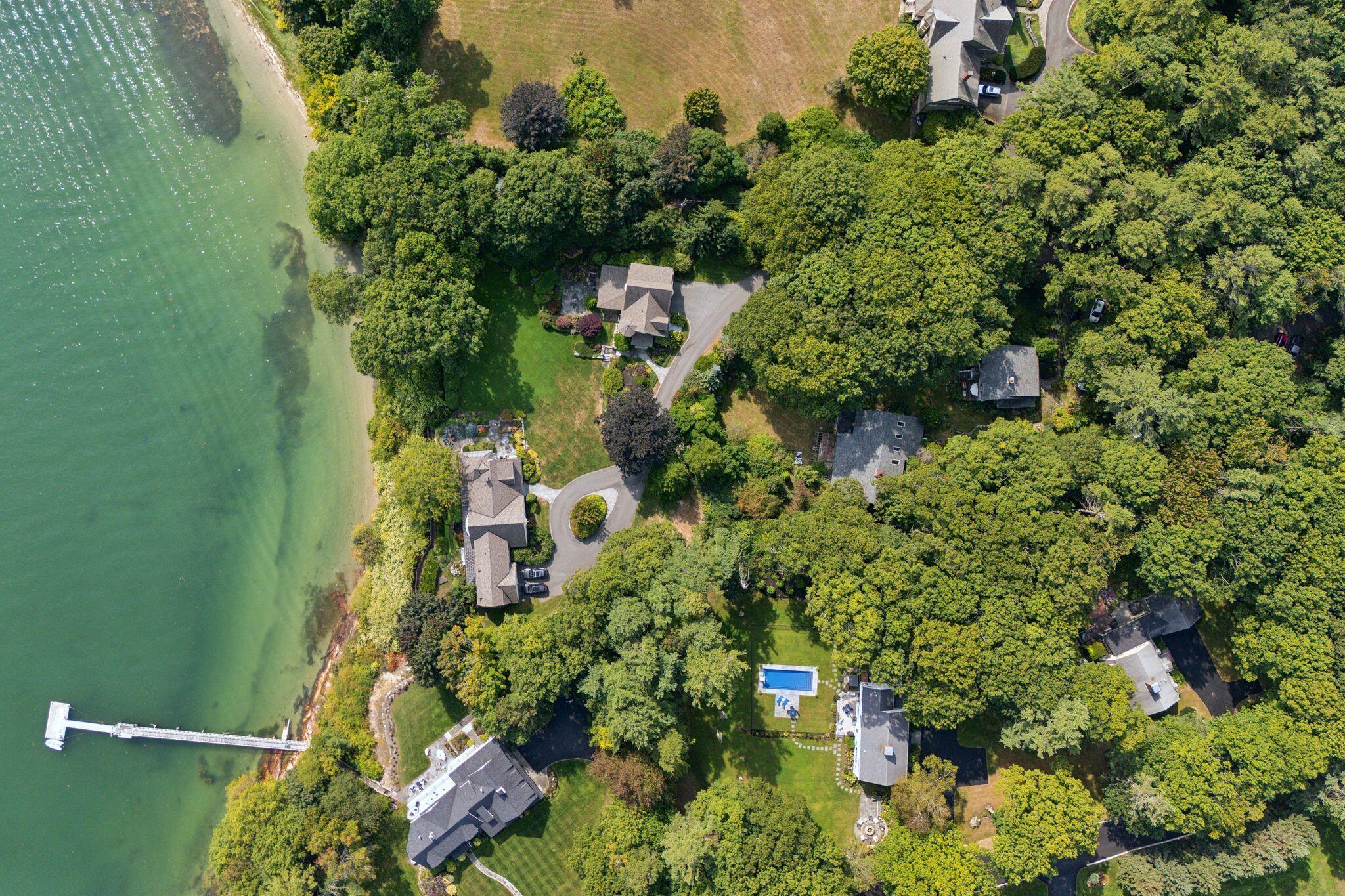 3 Russell Road Cumberland Foreside, ME 04110 - Photo 6 of 14 Drone Exterior
