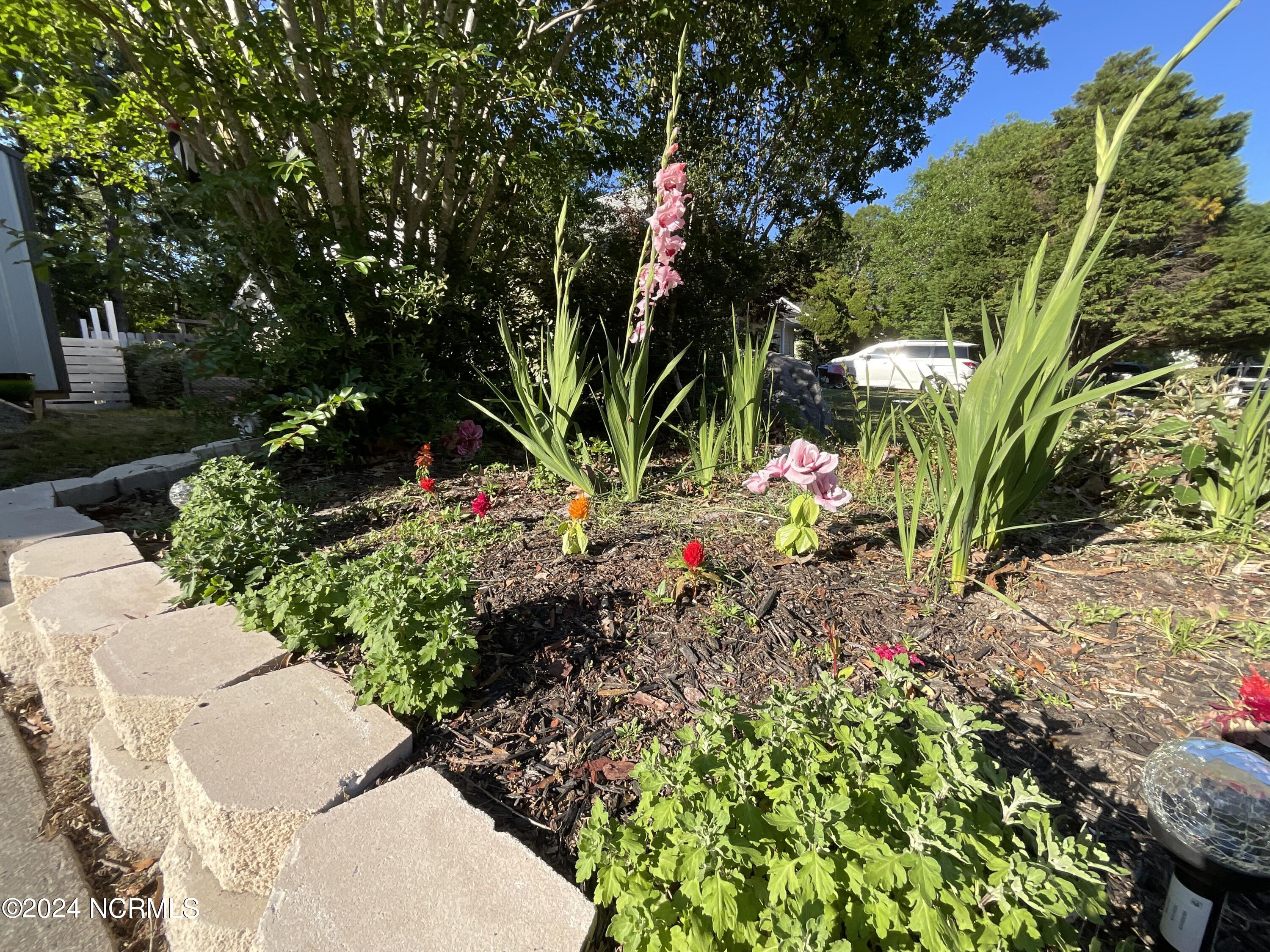 1405 Faulkenberry Road Wilmington, NC 28409 - Photo 24 of 29 Side gardens