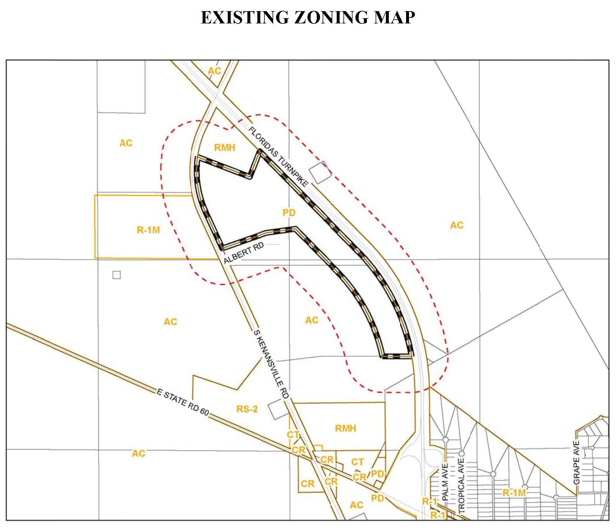 5151 South Kenansville Road Okeechobee, FL 34972 - Photo 29 of 31 Zoning