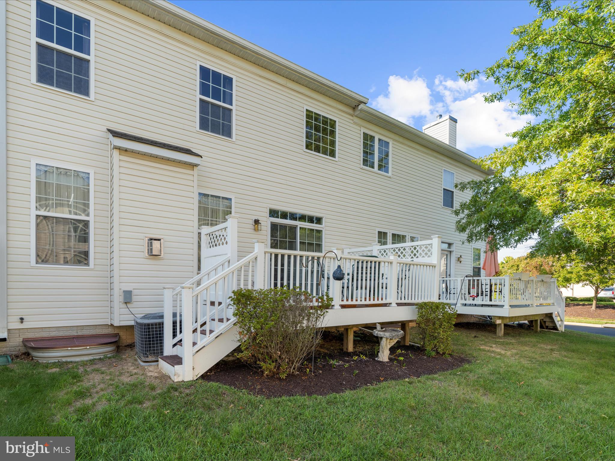 7659 Porcelain Tile Court Odenton, MD 21113 - Photo 39 of 49 a view of backyard with deck