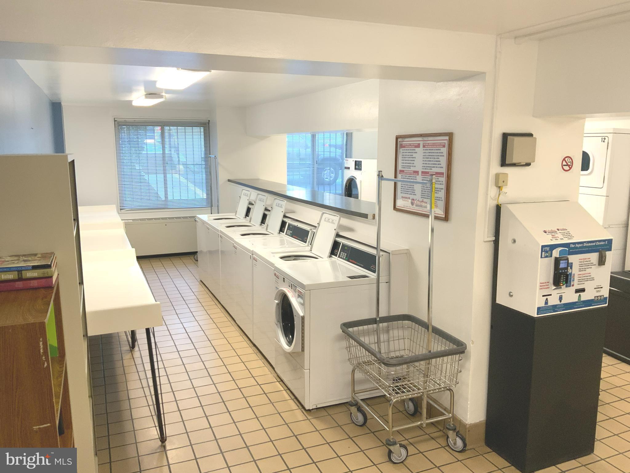 1900 Lyttonsville Road, Unit 1215 Silver Spring, MD 20910 - Photo 44 of 53 Laundry Room in Building