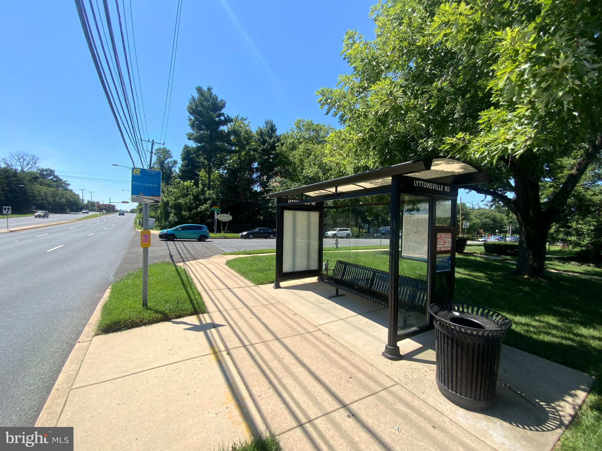 1900 Lyttonsville Road, Unit 1215 Silver Spring, MD 20910 - Photo 50 of 53 RideOn Bus off of 16th Street