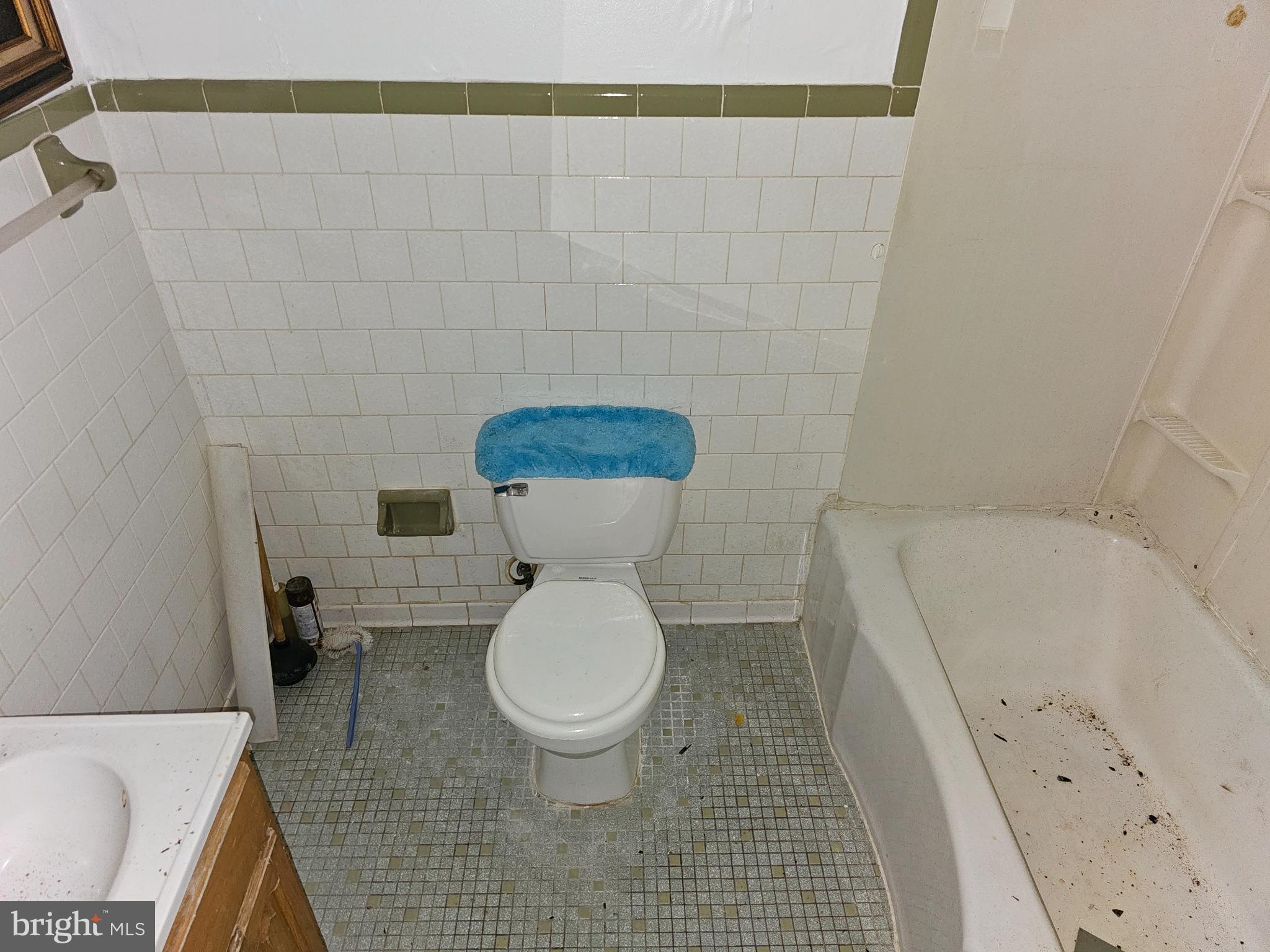 3239 Dudley Avenue Baltimore, MD 21213 - Photo 28 of 31 a bathroom with a toilet and a bath tub