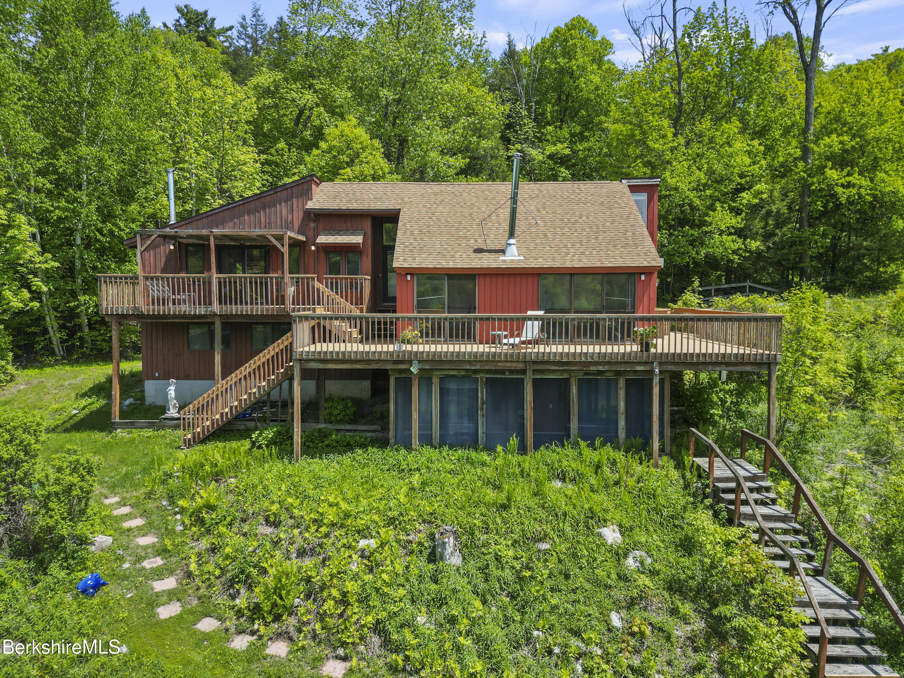 13 Hayes Pond Road Otis, MA 01253 - Photo 6 of 55 3b-Close up Aerial View