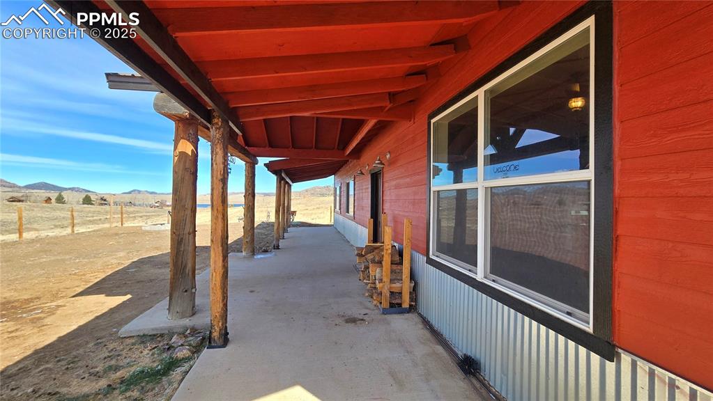 120 Sunset Drive Westcliffe, CO 81252 - Photo 3 of 20 a view of a hallway with the view of the ocean