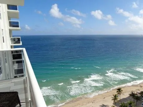 a view of balcony with outdoor space