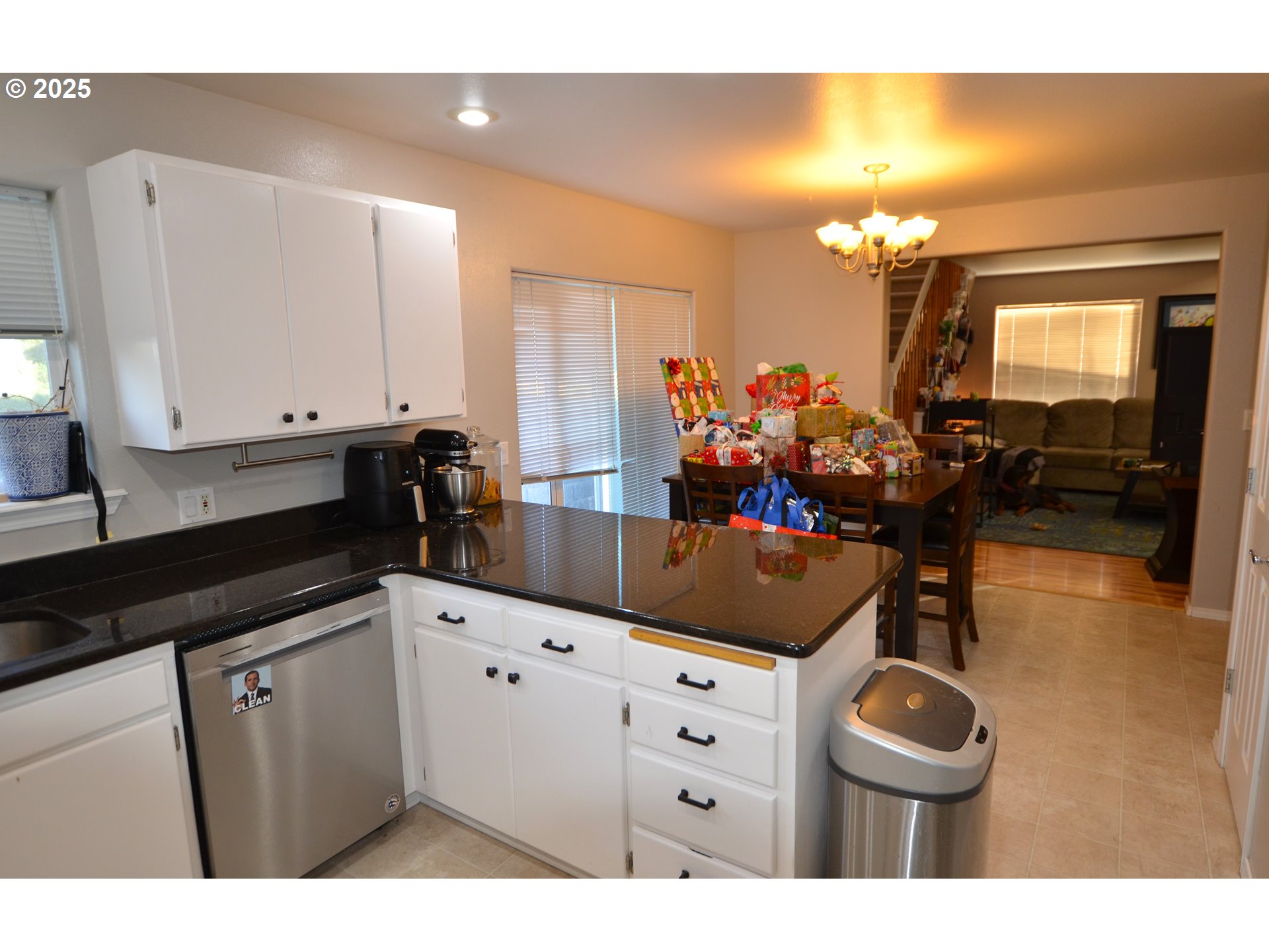 1616 Southwest 2nd Street Pendleton, OR 97801 - Photo 8 of 23 a kitchen with granite countertop a sink a stove and cabinets
