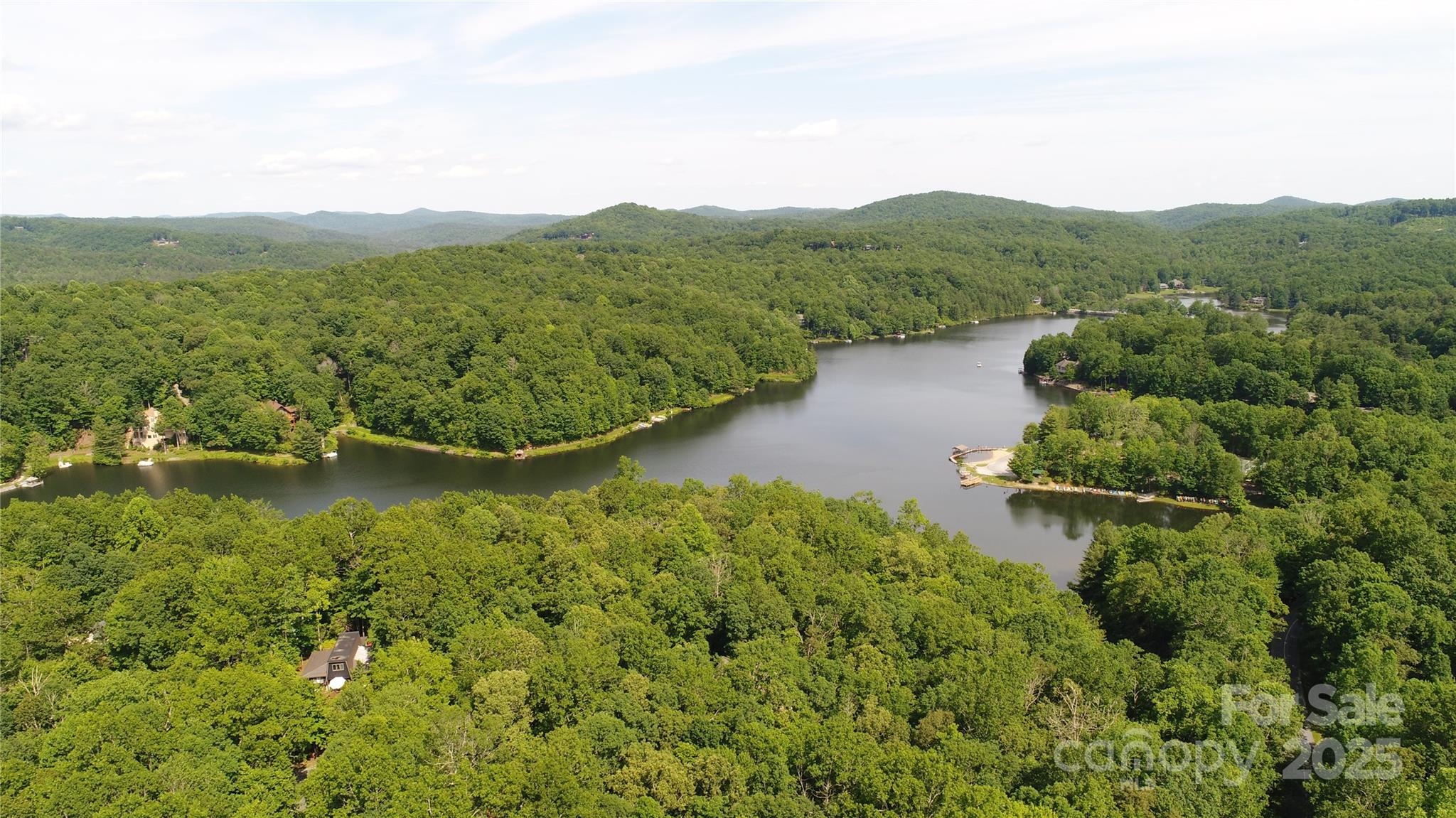 Lot 129 Inoli Circle, Unit 129/7 Brevard, NC 28712 - Photo 8 of 25 a view of lake with mountain