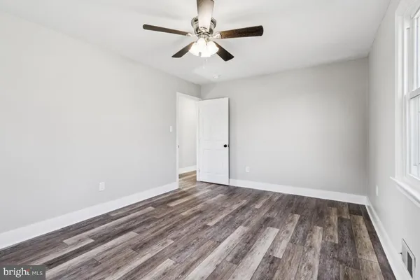 wooden floor in an empty room