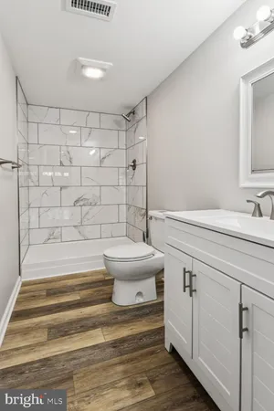 a bathroom with a sink and a toilet