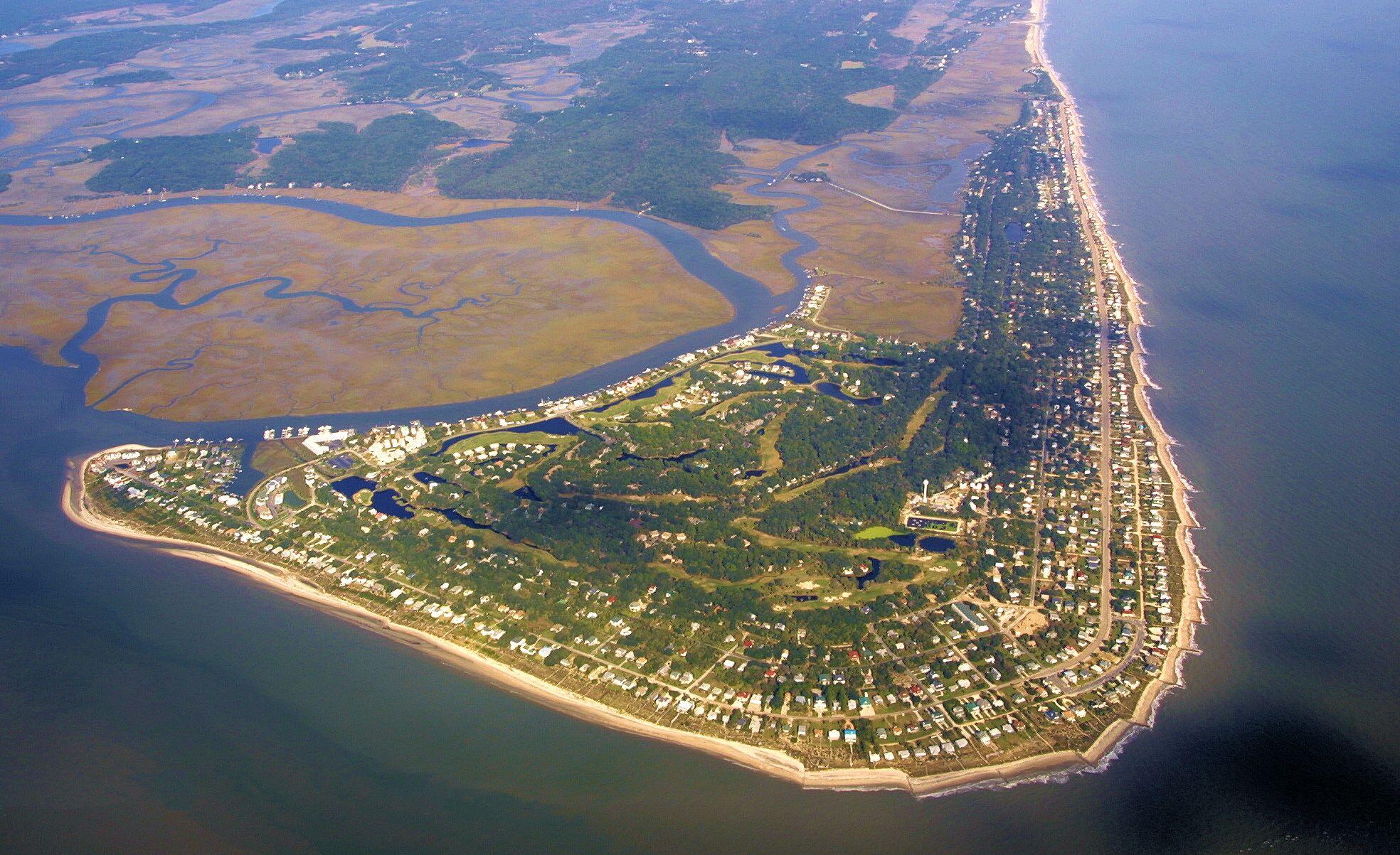 60 Rice Lane Edisto Beach, SC 29438 - Photo 44 of 44 Ec- Edisto Aerial