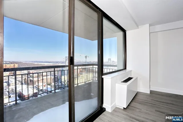 a view of front door