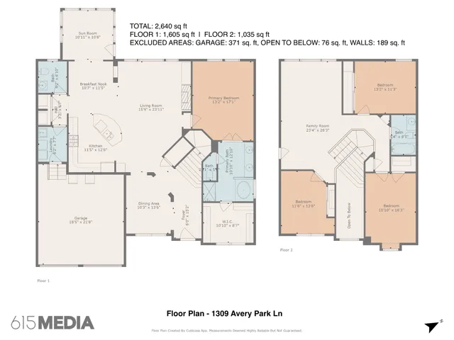 $650,000 | 1309 Avery Park Lane, Mount Juliet, TN 37122