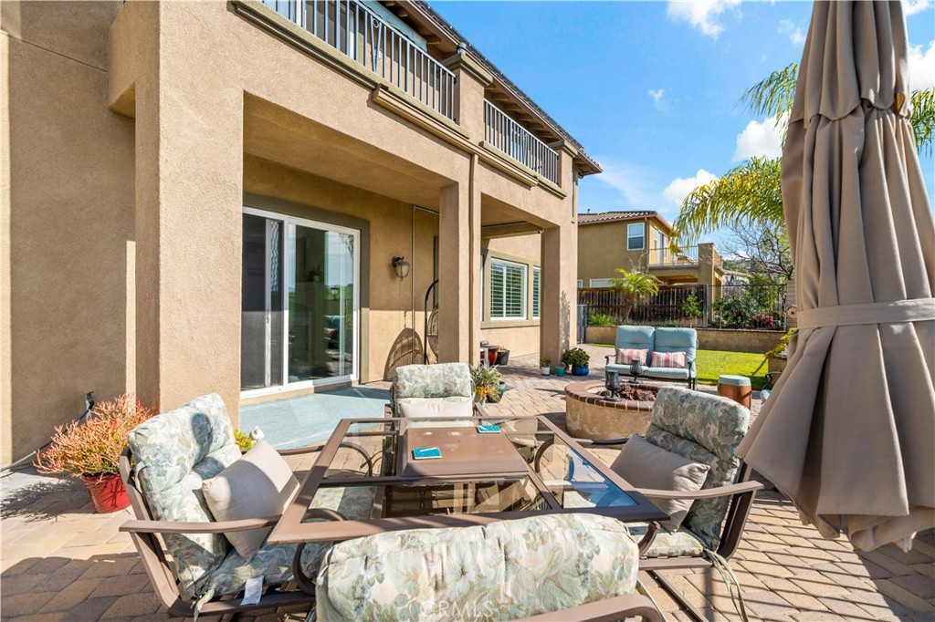 16423 Village Meadow Drive Riverside, CA 92503 - Photo 54 of 61 a view of an outdoor space with seating area