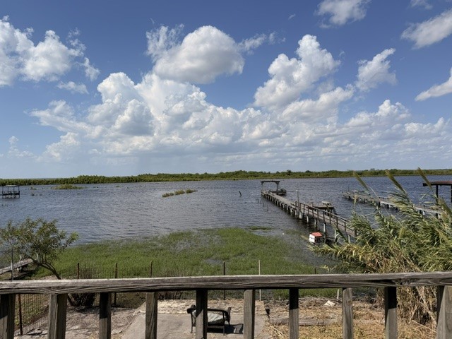 View from upstairs patio