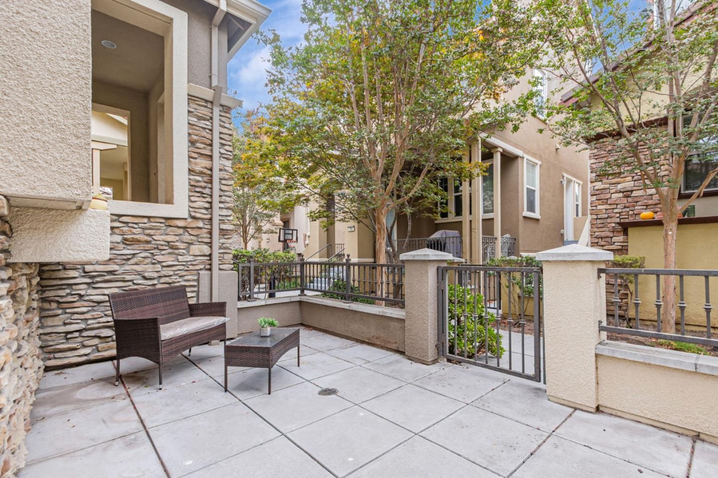 1103 Vida Larga Loop Milpitas, CA 95035 - Photo 34 of 44 a view of a bench in the backyard