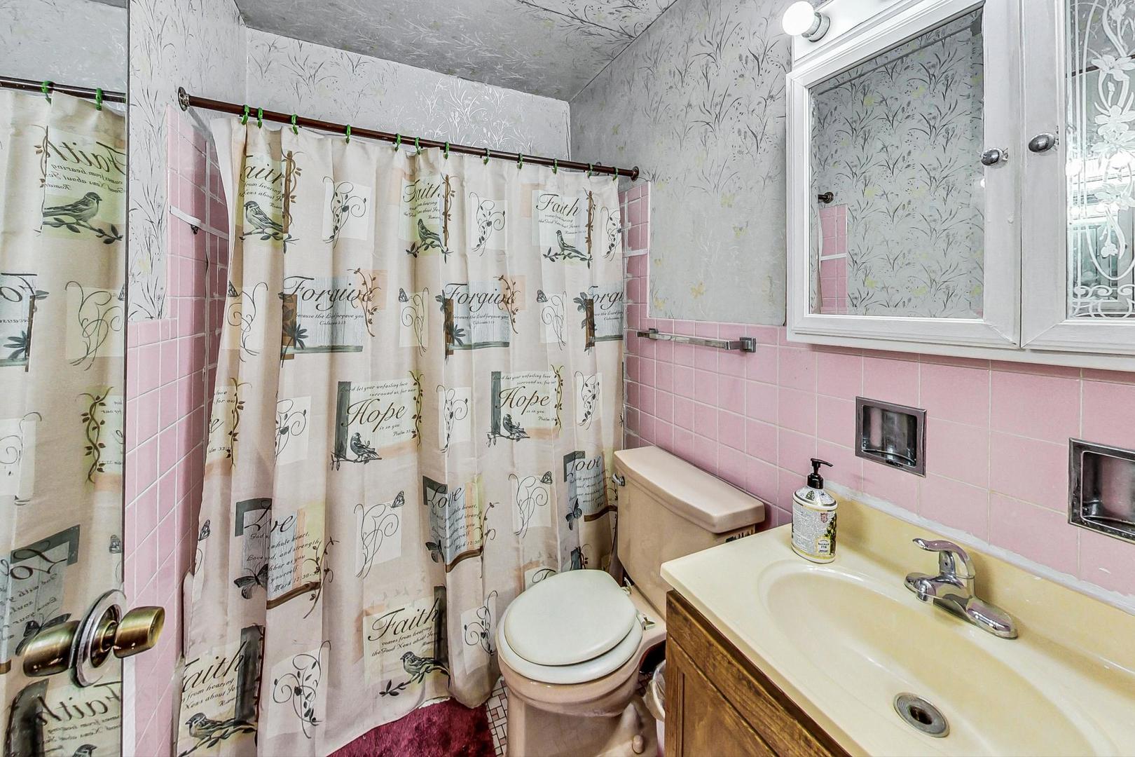 8803 Robin Drive Des Plaines, IL 60016 - Photo 13 of 18 a bathroom with a sink toilet and shower