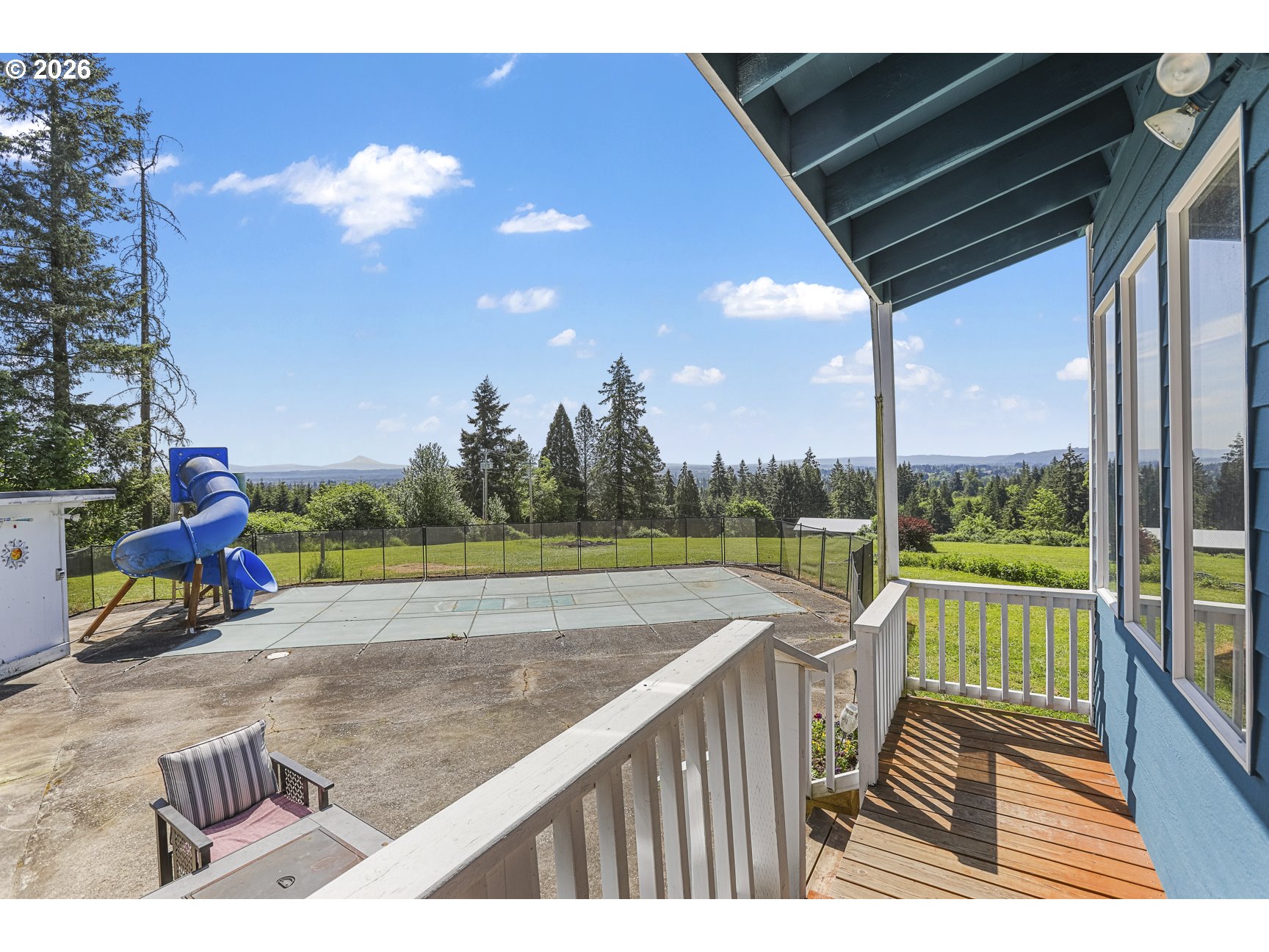 33411 Blaha Road Warren, OR 97053 - Photo 35 of 48 a view of a balcony and yard