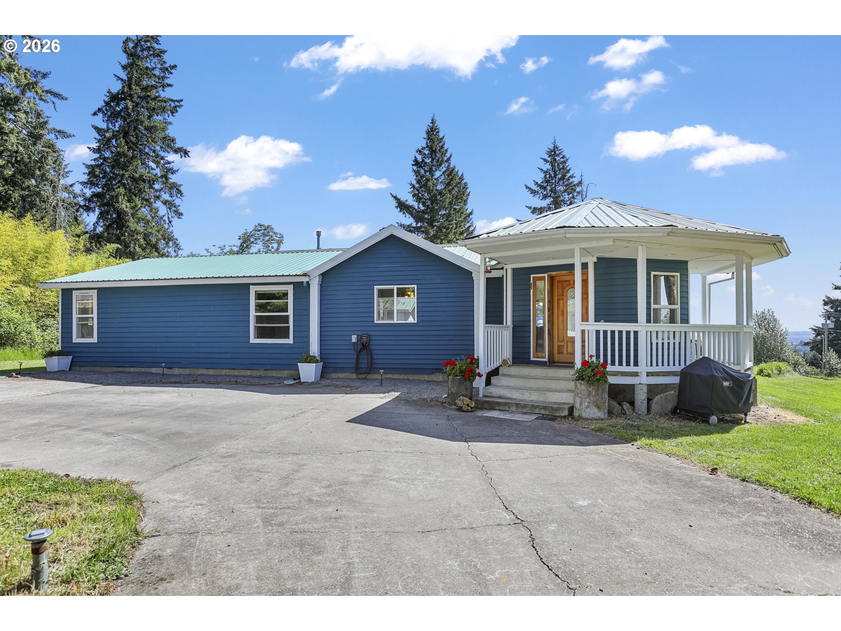 33411 Blaha Road Warren, OR 97053 - Photo 41 of 48 a view of a yard in front of a house