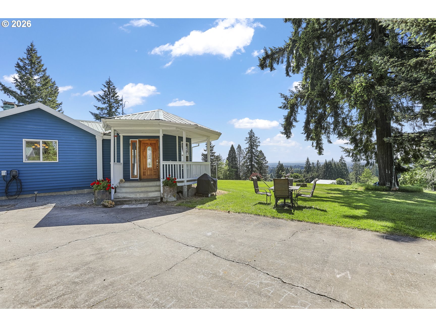 33411 Blaha Road Warren, OR 97053 - Photo 43 of 48 a view of house with outdoor space and porch