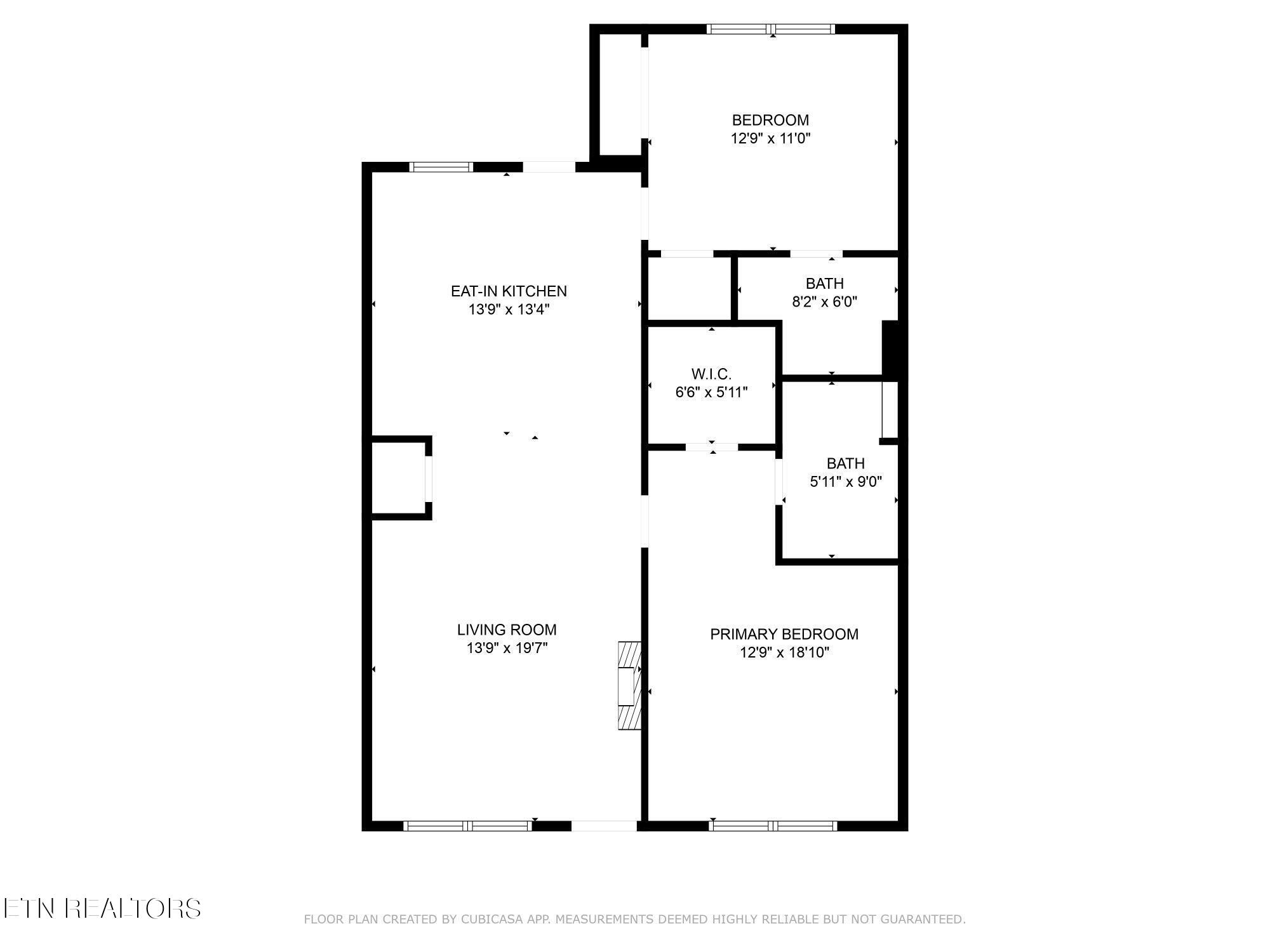 229 Bishop's Cap Circle, Unit 105 Townsend, TN 37882 - Photo 34 of 34 Floor Plan