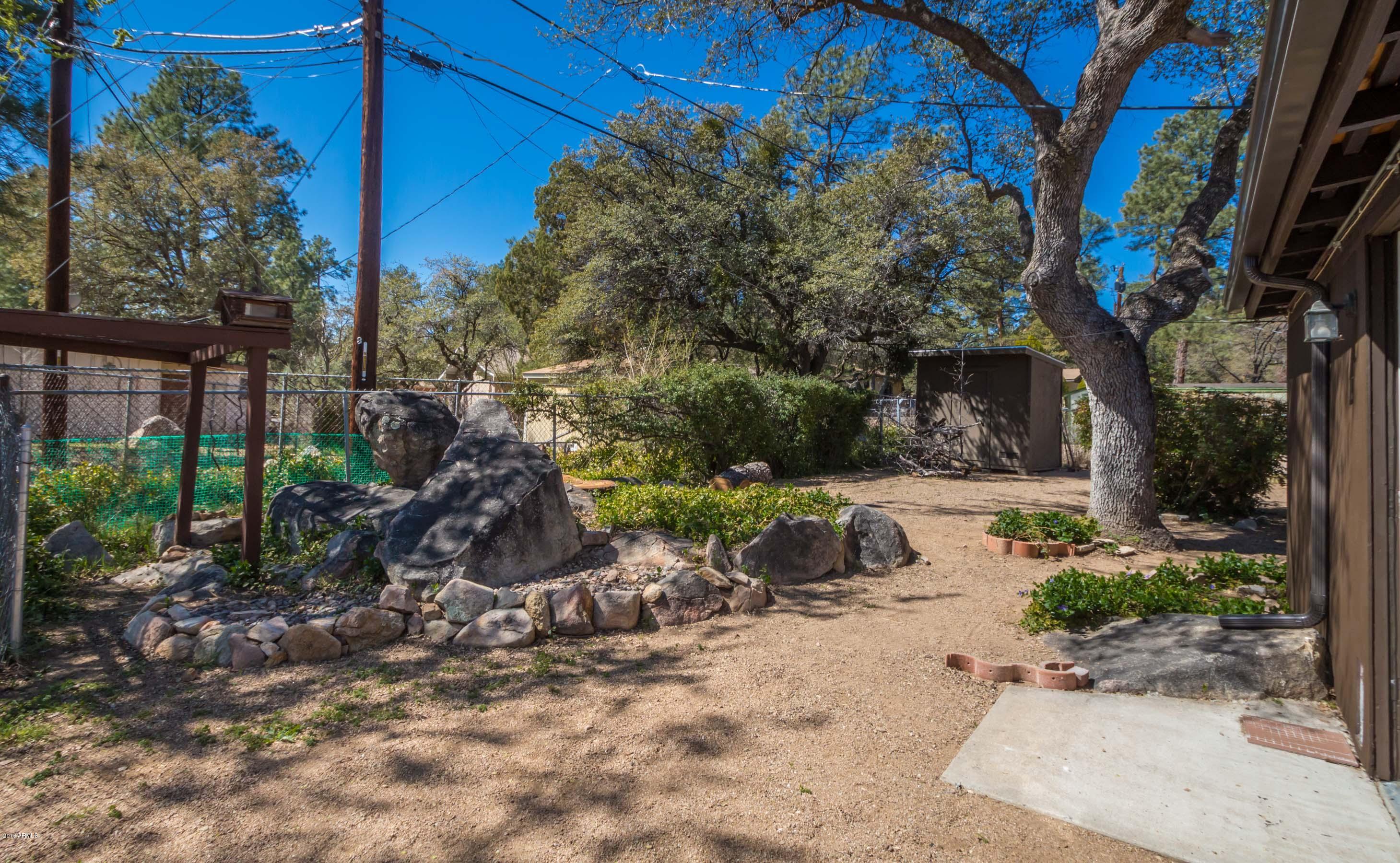1707 Meadowbrook Road Prescott, AZ 86303 - Photo 15 of 16 Backyard