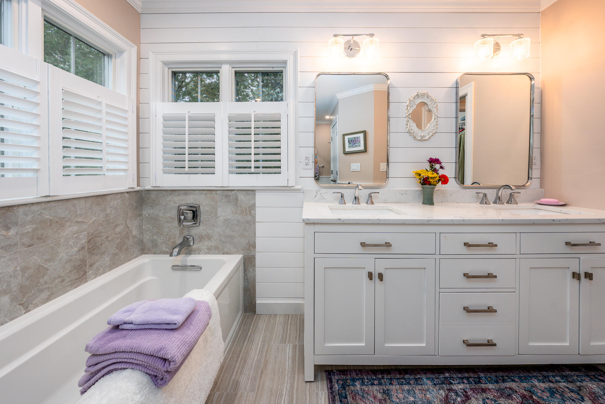 93 Avon Road Yarmouth Port, MA 02675 - Photo 21 of 53 Soaking Tub and Double Vanity