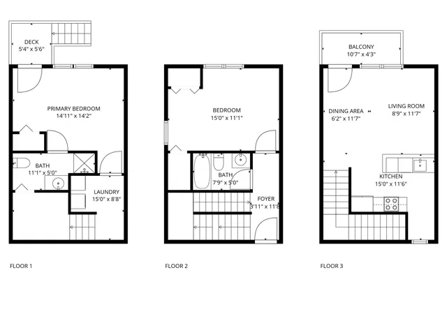 a picture of a floor plan