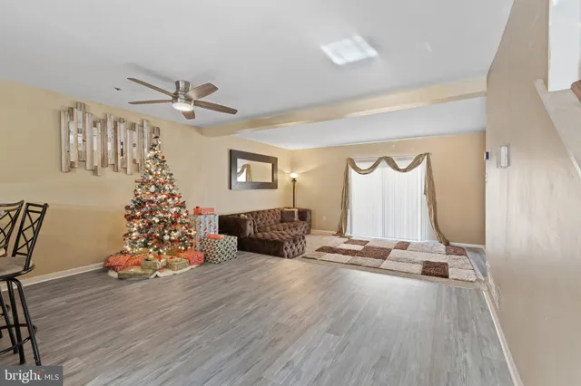 a very nice looking room with a large window