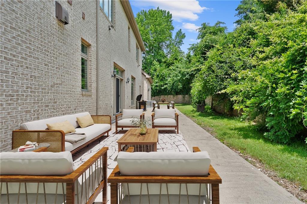 1060 Fox Chapel Road Pittsburgh, PA 15238 - Photo 46 of 50 private back patio—ideal for outdoor seating and entertaining