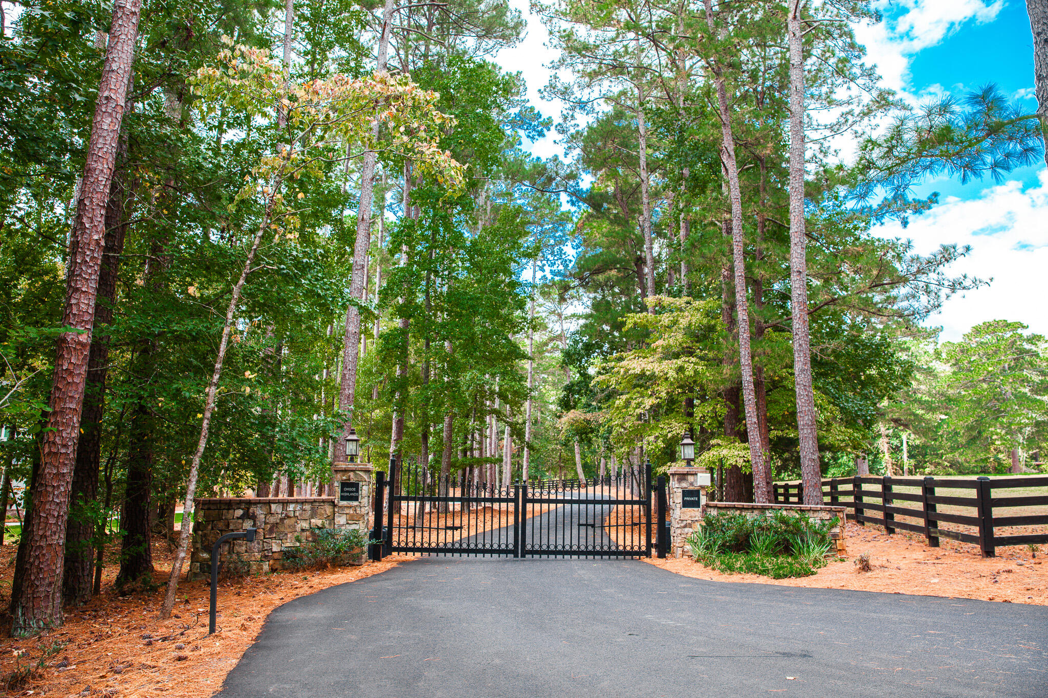 96 Chigoe Lane Appling, GA 30802 - Photo 2 of 40 Gate Entrance to Chigoe Highlands