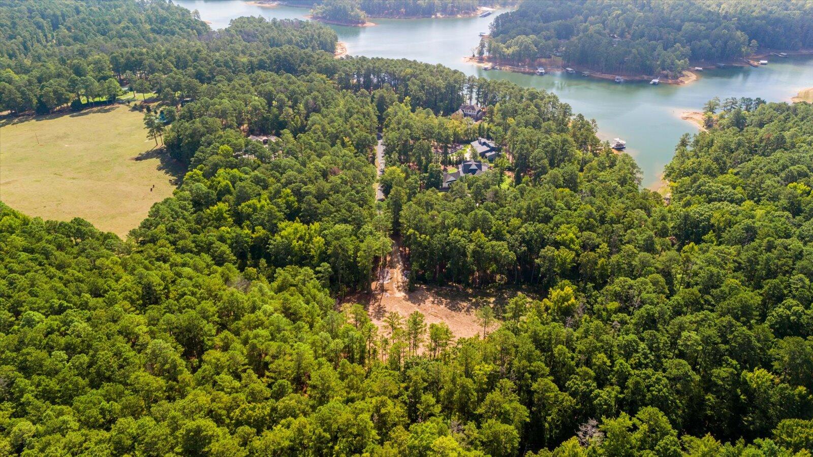 96 Chigoe Lane Appling, GA 30802 - Photo 6 of 40 Drone aerial of property