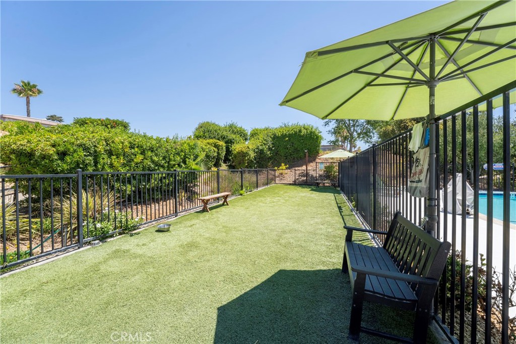 1120 East Mission Road, Unit 57 Fallbrook, CA 92028 - Photo 24 of 25 a view of a swimming pool with a patio