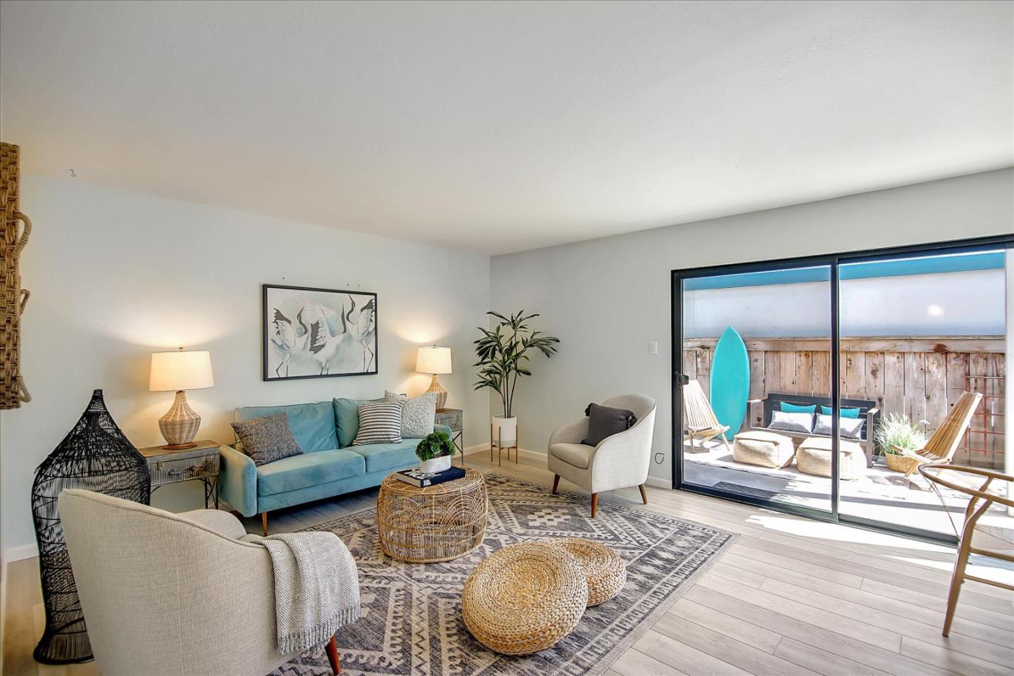 1925 46th Avenue, Unit 149 Capitola, CA 95010 - Photo 2 of 24 a living room with furniture and a large window