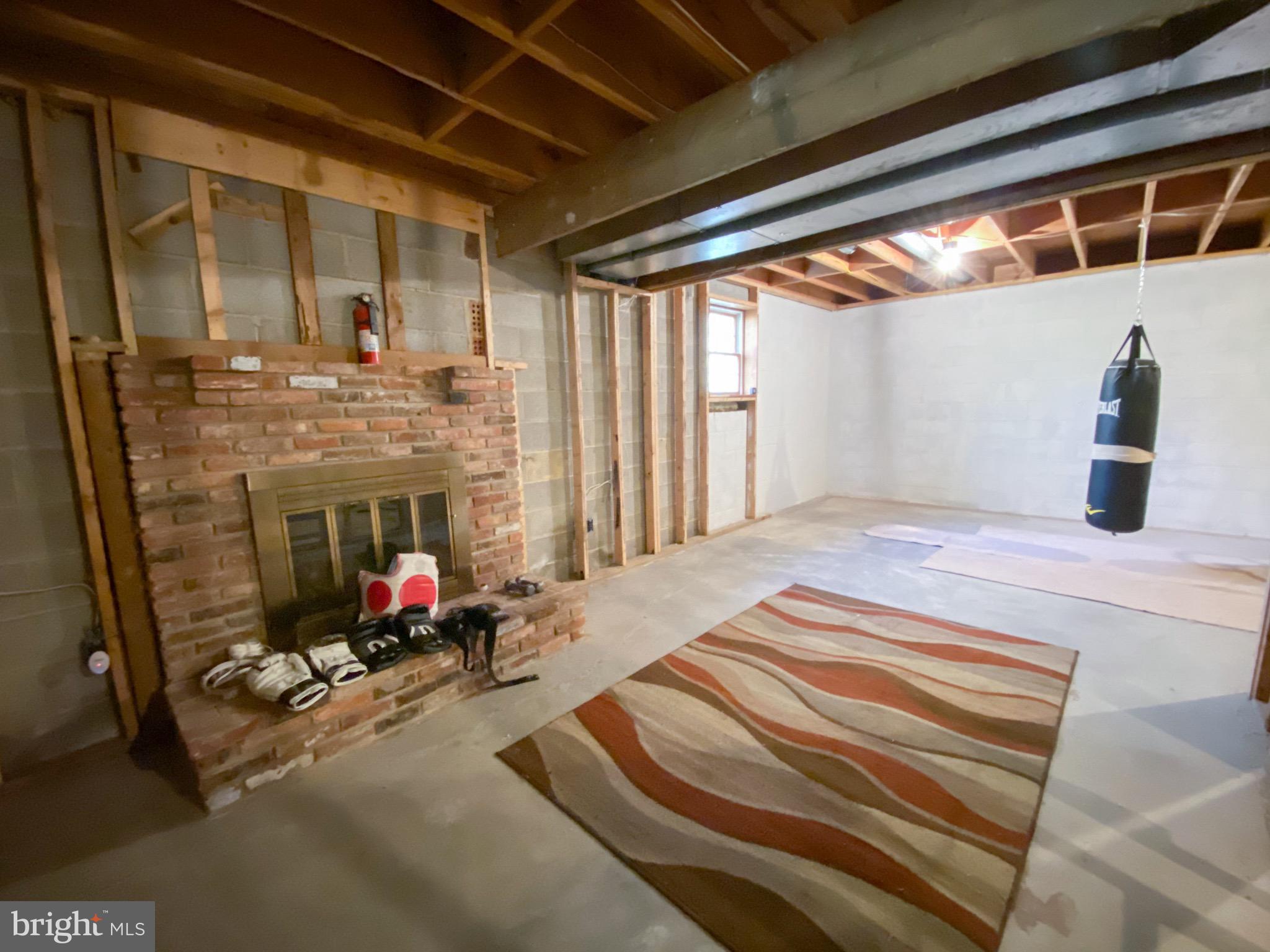240 Grays Road Lothian, MD 20711 - Photo 46 of 80 Yes, a fireplace in the basement!