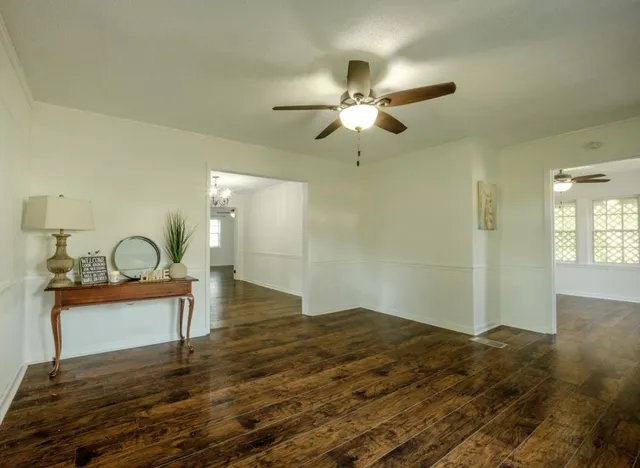 a view of a livingroom with a fireplace