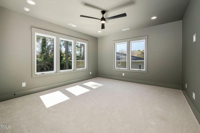 a view of a wooden door