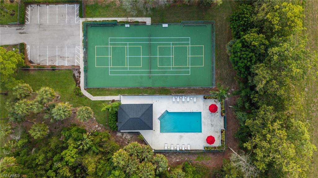 1336 Churchill Circle, Unit K104 Naples, FL 34116 - Photo 40 of 48 Tennis/Pickelball Court
