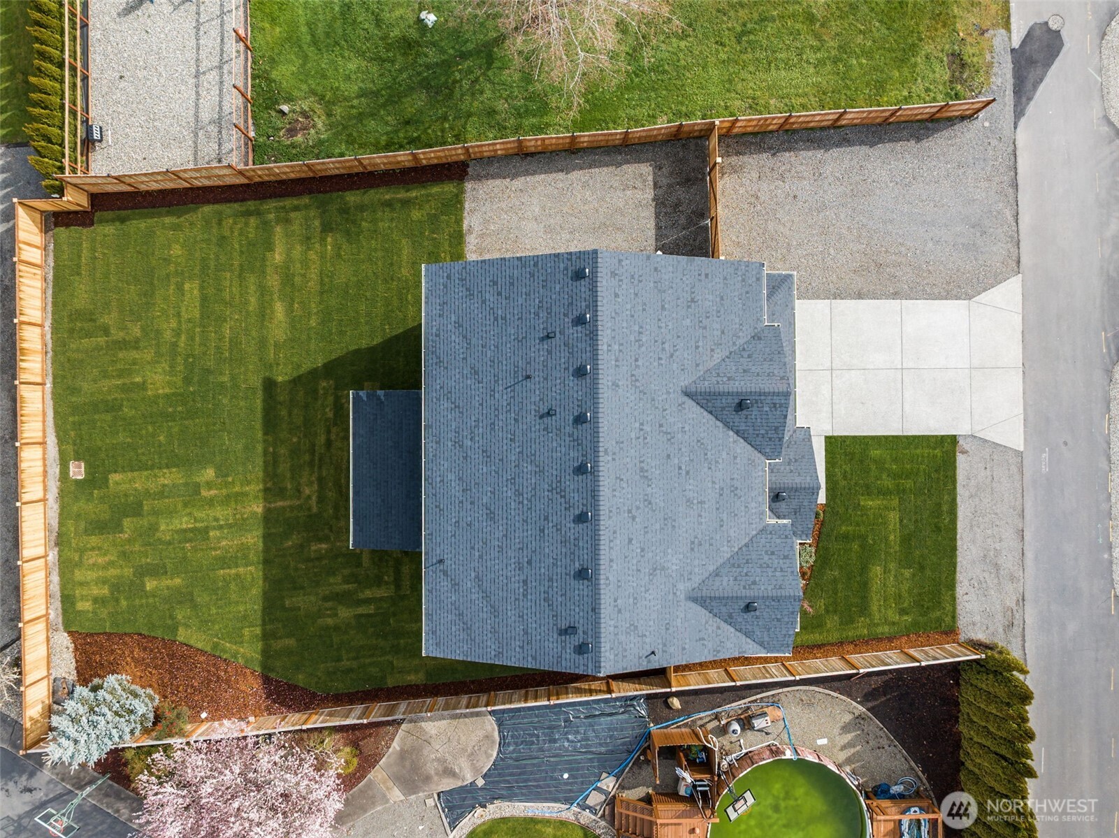 1742 Fieldcrest Place Buckley, WA 98321 - Photo 26 of 27 an aerial view of a house with a yard