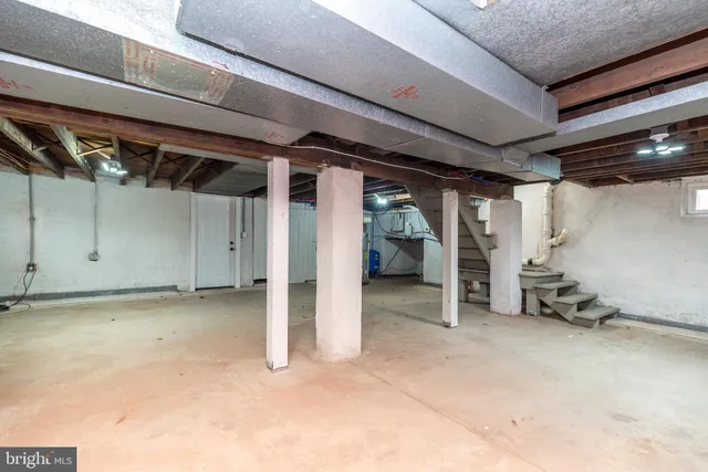 a view of empty room