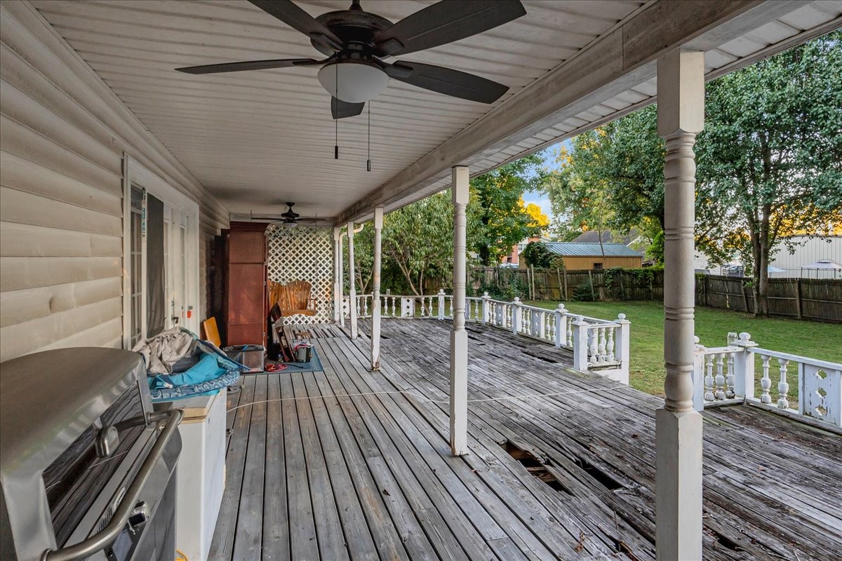 412 East Harp Street Manchester, TN 37355 - Photo 52 of 79 a view of a balcony with chairs
