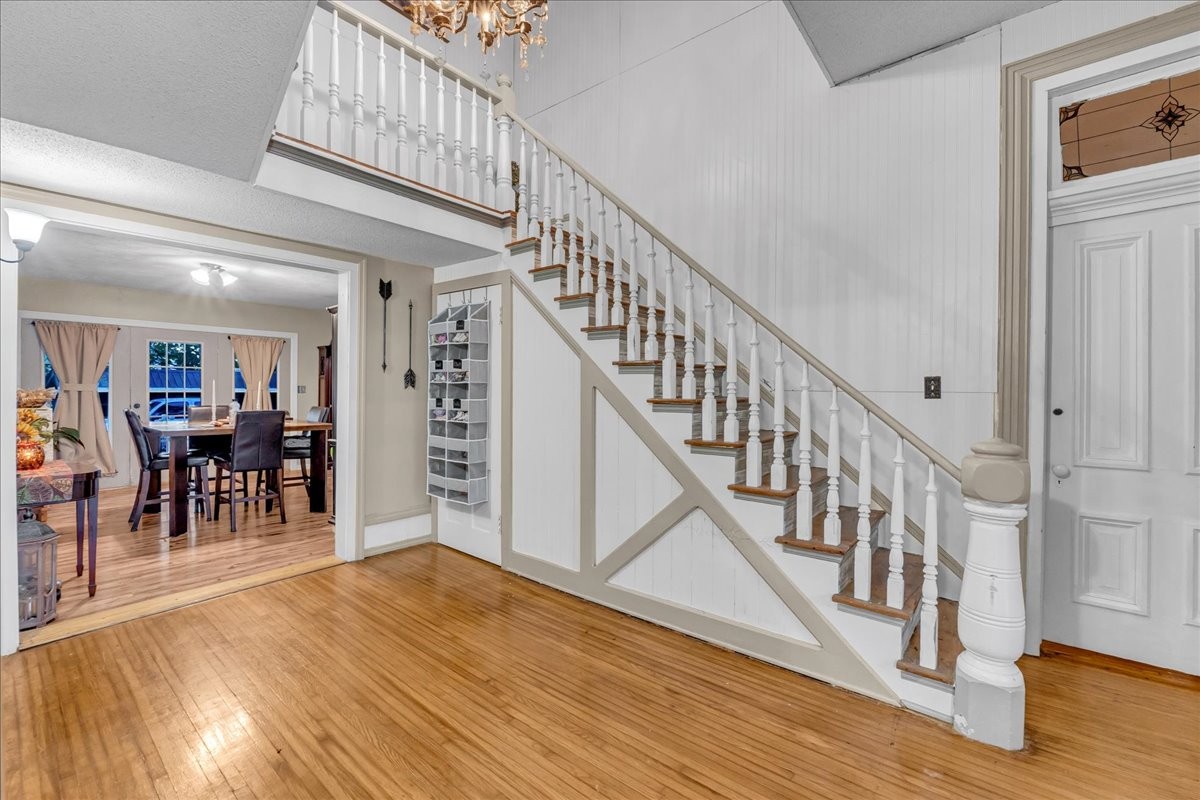 412 East Harp Street Manchester, TN 37355 - Photo 10 of 79 a view of entryway and hall with wooden floor