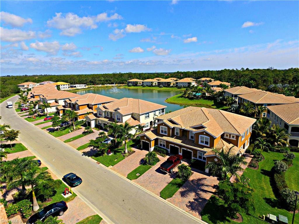 18244 Creekside Preserve Loop, Unit 102 Fort Myers, FL 33908 - Photo 9 of 23 an aerial view of a house with a ocean view